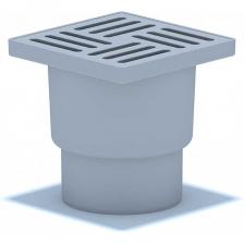 Трап для душа вертикальный нерегулируемый —точечный вертикальный сливной трап с гидрозатвором. Назначение: отвод воды из душевой комнаты или кабины в канализацию. Особенности: решётка трапа изготовлена из пластика; гидрозатвор препятствует проникновению неприятных запахов из канализации; конструкция не пропускает в сливную канализацию загрязняющие частицы, предотвращает засоры и легко чистится; рекомендуется при частом использовании; допустимая нагрузка до 150кг