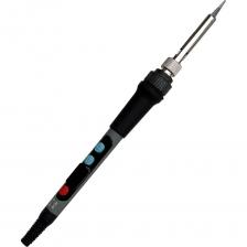 Паяльник с регулировкой температуры Turbosky PL-2 — это удобный инструмент для пайки электронных компонентов и микросхем. Он оснащён цифровым дисплеем, который позволяет точно настроить температуру. Благодаря железному нагревательному элементу паяльник быстро достигает рабочей температуры и обеспечивает равномерный нагрев жала. Паяльник Turbosky PL-2 имеет эргономичную ручку, которая обеспечивает комфорт при работе и предотвращает усталость рук. В комплекте идут три сменных жала разного размера и формы, а также подставка для удобного хранения инструмента.  