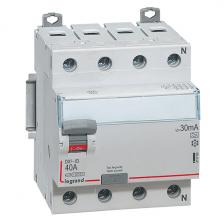 Legrand (Легранд) УЗО DX3 4П 40А 30 мА тип A 411760