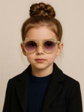 Очки солнцезащитные детские «OneSun. Кошка», uv 400, линза 4.8x5 см, микс