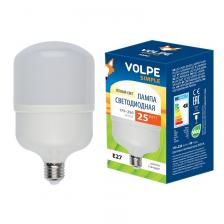 Лампа светодиодная с матовым рассеивателем Volpe LED-M80-25W/WW/E27/FR/S Материал корпуса термопластик, цена за 1 шт