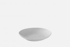 Тарелка Line, белый 25,5х4,2см 1 шт MAGISTRO