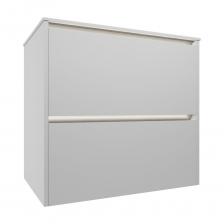 Тумба под накладную раковину Allen Brau из коллекции «Activity» представляет собой элегантное и функциональное дополнение для вашей ванной комнаты. Эта модель тумбы, шириной 70 см, имеет привлекательный белый цвет, который придаст интерьеру современный шарм. Подвесная конструкция тумбы под раковину обеспечивает легкость и простоту монтажа, а материал корпуса ВЛДСП и материал фасада МДФ гарантируют прочность и долговечность. Матовое эмалевое покрытие корпуса и фасада добавляет изысканности и легкости в уходе. Корпус мебели на верхнем торце фасада имеет металлический декоративный профиль в цвете олива. Тумба комплектуется подсветкой в теплом тоне и специальным магнитным датчиком, который позволяет использовать подсветку в 2-х режимах: «декоративная подсветка» - всегда включена и «функциональная подсветка» - включается при открывании ящика. Детали фасада и декоративного профиля установленного на корпусе имеют фрезеровку и наклон 45 градусов, что делает открывание ящиков очень комфортным. Фурнитура тумбы для раковины оснащена доводчиком для плавного закрывания, а два выдвижных ящика обеспечат удобное хранение ваших ванных принадлежностей. Тумба под раковину поставляется без столешницы и без раковины. Для этой тумбы подойдет столешница из коллекции «Activity» соответствующего размера и цвета. Раковину рекомендуем приобрести из коллекции Allen Brau «Fantasy» артикул 4.11033.