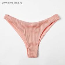 Плавки слипы купальные женские MINAKU Summer time, размер 48, пудра