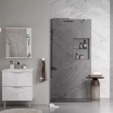 Произведено в соответствии с Европейскими стандартами качества. Гарантия: 10 лет. Стекло: Guardian Glass (США) 8 мм., марка М1, закаленное. Материал фурнитуры: Анодированный алюминий. Шторки для ванны из стекла отлично препятствуют попаданию влаги на пол, стены и мебель, в результате чего принятие душа будет максимально комфортным. Перегородки спроектированы с четким соблюдением всех актуальных элементов современного стиля. Универсальность ориентации ширмы позволяет не задумываться о том в какой именно угол нужно устанавливать, и даже при изменении положения других элементов сантехники, можно без проблем изменить ориентацию. Стекло с закаленным характером. Используем только безопасное закаленное стекло толщиной 8 мм. Только такая толщина стекла может обеспечить необходимую прочность и безопасность душевого ограждения. Никогда не выбирайте стекла 4 и 6 мм. - это опасно! Качественная профессиональная фурнитура, которая не ломается и не ржавеет. Качественная фурнитура - залог безопасности и долговечности. Отсутствие пластиковых и силуминовых элементов. Фурнитура изготавливается из нержавеющей стали и алюминия, в производстве не используется силумин и пластик. Плотный пятислойный картон и массивные профили из пенопласта защищают продукцию от механических повреждений, а воздушно пузырьковая пленка — от возможных загрязнений, пыли и влаги.