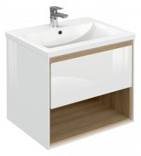 Тумба под раковину Cersanit Louna 60 SP-SZ-LOU-CO60/Wh белый