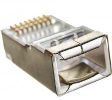 Коннектор Rоннектор кат 5 Gembird , экранированный RJ45 FTP8P8C(100 шт. в уп.)