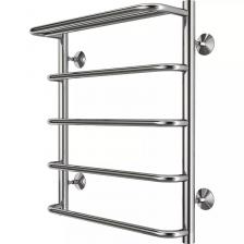 Полотенцесушитель водяной Larusso Стандарт П5 50х60 хром, с полкой