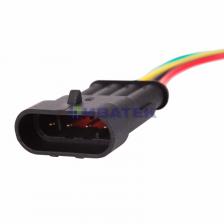 DJ7031-1.5-11 автомобильный разъем штекер с проводом 20см (3-х контактный)