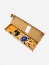 Зимняя удочка Artuda для ловли на блесну и безмотылку Трио S Премиум синяя, Синий