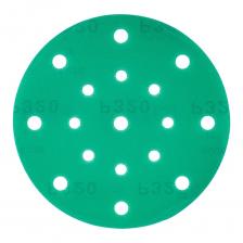 Круг абразивный шлифовальный под липучку "Polyester Film Sandpaper" P320 (150мм; 17 отверстий; 25шт) EL-APF0320 представляет собой круг на бумажной основе из оксида алюминия.Круг применятся в работе с эксцентриковыми шлифмашинами, а также углошлифовальными машинами с помощью специальной насадки или с электродрелью при установке адаптера. Позволяет избавиться от заусенцев, подходит для зачистки старого покрытия (краски/лака), дерева, металла, пластика, камня, малярных и автомобильных работ, а также для удаления ржавчины, снятия слоя материала. Влажная и сухая шлифовка.Отверстия (17 шт.) способствуют быстрому пылеудалению при интенсивной работе.
