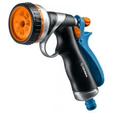 Распылитель для полива Поливочный пистолет Grinda PROLine RM-8 8-427143_z02, 8 режимов, курок сзади, металлический с TPR