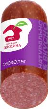 Колбаса Мясной дом Бородина Сервелат варено-копченый 320г