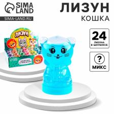 Лизун - слайм «Кошка», МИКС