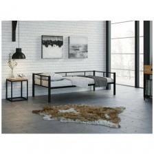 Односпальная кровать "Арга 90" Черная