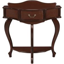 Консоль с ящиком Джульетта орех Л Mebelik (3 ножки)