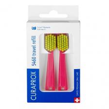 Зубная щетка CURAPROX Сменные зубные щетки СS 5460 (2 шт.) для дорожного набора BE YOU
