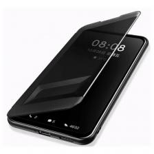 Чехол-книжка из кожи с окном для входящих вызовов MyPads для Huawei Nova 8i / Huawei Honor 50 Lite