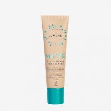 Тональное средство LUMENE Матирующий тональный крем Matte Oil-Control Foundation SPF20