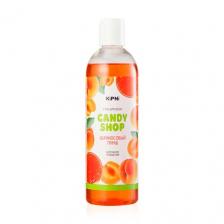 KIPNI Гель для душа «CANDY SHOP» с крышкой диск-топ Абрикосовый пунш 375