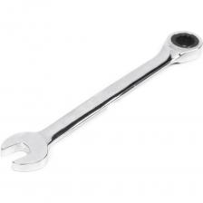 Трещоточный комбинированный ключ Комбинированный трещоточный ключ 24х24 хром HORTZ HOR 132562