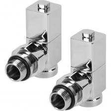 Угловой набор дизайн-вентилей Royal Thermo CUBE НС-1193191