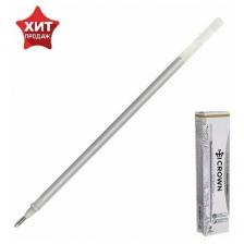 Стержень гелевый 0,7 мм, Crown Hi-Jell Metallic, 138 мм, чернила серебро металлик (12шт.)