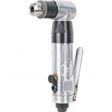 Дрель пневматическая 1500об/мин угловая AIRLINE ATBR154 Дрель пневматическая угловая применяется для сверления отверстий в различных материалах сверлами различных диаметров. Привод дрели осуществляется от сжатого воздуха. Все инструменты производятся по единой технологии на современных автоматизированных предприятиях. Тестирование происходит в собственной испытательной лаборатории, что является залогом качества и надежности. Артикул: ATBR154 Состав: металл/пластик Вес, кг: 1.14 Диаметр присоединительного штуцера: 1/4" Частота вращения вала, об/мин: 1500 Рабочее давление воздуха, АТМ: 6.3 Реверс: Нет