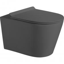 Унитаз подвесной безободковый под инсталяцию HOLLER HOST - это идеальное сочетание современного дизайна, инновационных технологий и безупречного качества. Изготовленный из высококачественного керамического фарфора, обогащенного кварцем и полевым шпатом, эта модель обладает высокой прочностью и долговечностью. Благодаря тщательному контролю качества на всех этапах производства, материал имеет гладкую и плотную структуру, что обеспечивает низкий коэффициент водопоглощения - всего 0,05%. Этот подвесной унитаз с микролифтом предназначен для монтажа с любой системой инсталляции. Безободковое исполнение гарантирует эффективный и равномерный смыв, упрощая уход за ним. В комплекте идет сиденьем из дюропласта, которое отличается высокой устойчивостью к химическим и бактериальным воздействиям. Сиденье имеет гладкое и приятное на ощупь покрытие, а микролифт обеспечивает мягкое и плавное опускание крышки. Компактные размеры (530х360х350 мм) делают изделие отличным выбором для помещений любого размера.