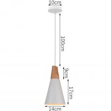 Подвесной светильник RGTink, дерево, E27