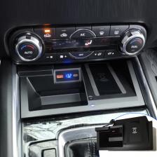 Автомобильная Беспроводная зарядная площадка 15 Вт для Mazda CX-5 CX5 2017 2018 2019 2020 2021, зарядное устройство для телефона, держатель мобильного телефона, аксессуары для быстрой зарядки