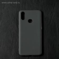 Чехол Qumann, для Samsung (A107) Galaxy A10s, силиконовый, матовый, черный