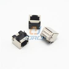 Сетевой интерфейс RJ45 разъем без лампы Нет осколков Cat5 RJ45 штекер pcb разъем 8p8c разъем адаптера