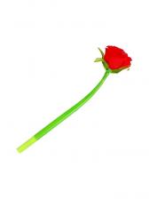 Ручка-прикол «Роза красная», гелевая, МИКС