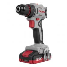 Аккумуляторные шуруповерты Аккумуляторная дрель-шуруповерт BL Crown CT21131HMX-2 BMC, 20В, 2*2.0Ач, 30/50Нм, кейс