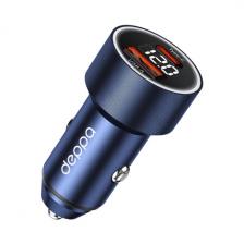АЗУ Deppa USB+USB-C 75W Синий (11216)