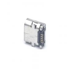 Разъемы Micro USB, 50 шт./лот, плоский край SMT 5 Pin Type B, Плоский порт, штекер, клеммы для Samsung, Huawei