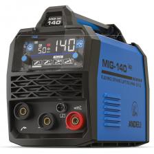 Сварочный аппарат ANDELI MIG-140 PLUS - это инверторное полуавтоматическое сварочное оборудование, предназначенное для бытового использования, обладает хорошими функциональными возможностями и в основном подходит для ремонта личных ограждений или простой обработки металла. Этот сварочный аппарат MIG на 140 А оснащен светодиодным экраном, обеспечивающим кристально четкую видимость данных в режиме реального времени с высокой точностью. Прозрачный защитный кожух защищает дисплей аппарата от ударов, искр и мусора, обеспечивая прочность и длительный срок службы аппарата в сложных условиях цеха или на рабочей площадке. Выходной ток до 140 А позволяет сваривать низкоуглеродистую сталь толщиной до 3,0 мм. Подходит для сварочной проволоки с флюсовым сердечником диаметром 0,8 и 1,0 мм. Система синергетического управления автоматически регулирует напряжение при регулировке скорости подачи проволоки как для новичков, так и для профессионалов. Сварочный аппарат ANDELI MIG-140 PLUS идеально подходит для новичков, тех, кто только учится сварке, или для выполнения небольшого ремонта по дому. Встроенные функции защиты, включая автоматическую компенсацию напряжения, защиту от перегрузки по току, перегрузки, перегрева и перенапряжения, заблаговременно предотвращают повреждения, вызванные скачками напряжения или неправильным использованием. Интеллектуальная система нашего сварочного аппарата MIG автоматически корректирует колебания напряжения и максимально увеличивает его долговечность, обеспечивая надежную работу и длительный срок службы.