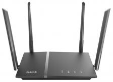 Беспроводные маршрутизаторы D-Link , Wireless AC1200 2x2 MU-MIMO Dual-band Gigabit Router with 1 10/100/1000Base-T WAN port, 4 10/100/1000Base-T LAN ports and 1 USB port.802.11b/g/n/ac compatible, up to 300 Mbps [DIR-1260/RU/R1A]
