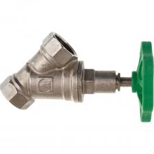Аксессуары для радиаторов Вентиль 3/4" FF прямоточный Valtec VT.052.N.05 36932
