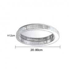 Роскошный хрустальный светодиодный потолочный светильник, итальянский креативный светильник для спальни, гостиной, ресторана, круглая высококачественная люстра, освещение для домашнего декора