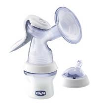 Chicco Natural Feeling Молокоотсос ручной с бутылочкой
