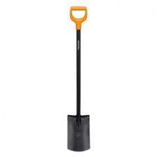 Лопата штыковая Fiskars Solid 1066717 с закругленным лезвием