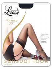Чулки черные Levante Vanessa 20 den, размер 4