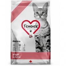 Корм для кошек 1st Choice Derma беззерновой, с чувствительной кожей 1800 г