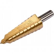 Ступенчатое сверло по металлу YATO YT-44744