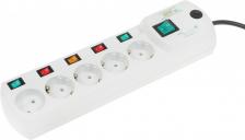 MOST Сетевой фильтр ERG 5м (5 розеток) белый (коробка) [ERG 5 M БЕЛ]