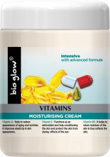 Увлажняющий крем для тела "Vitamins" обогащенный витаминами А, В5 и Е Bio Glow, 500 мл.