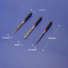 Мини-стальные напильники, игольчатые плоские полукруглые напильники для ювелирных изделий, металл, камень, стекло, полировка, резьба по дереву, набор ручных инструментов для деревообработки