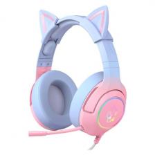 Игровые наушники K9 Lilac Cat